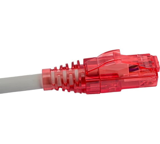 Патч-корд Hyperline PC-LPM-UTP-RJ45-RJ45-C5e-10M-LSZH-GY U/UTP, Cat.5e (100% Fluke Compone 42306