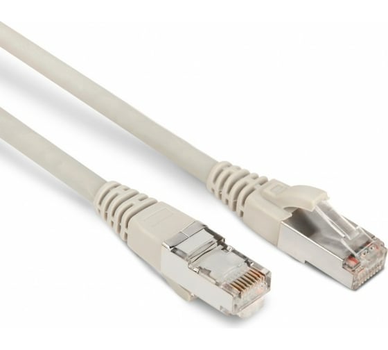 Экранированный патч-корд Hyperline PC-LPM-STP-RJ45-RJ45-C6-20M-LSZH-GY F/UTP, Cat.6 100% F 230391