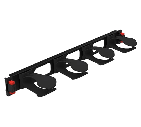 Кабельный органайзер Legrand 1 U - 2-осевой - металлический 046522 1