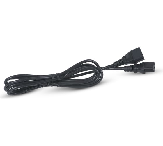 Кабель питания Cabeus монитор-компьютер IEC 320 C13 - IEC 320 C14 (3x0.75) 3 м PC-189-VDE-3M