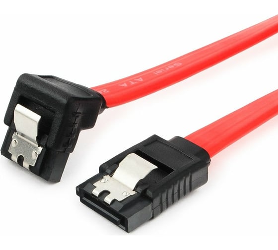 Интерфейсный кабель Cablexpert SATA 30см CC-SATAM-DATA90-0.3M