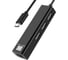 Сетевая карта 5bites USB3.1 RJ45 100 мегабит 3хпортов USB2.0 разветв. черный UA3C-45-09BK 1