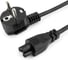 Кабель питания для ноутбуков Cablexpert 1м, Schuko- C5, 10А, пакет PC-186-ML12-1M 2
