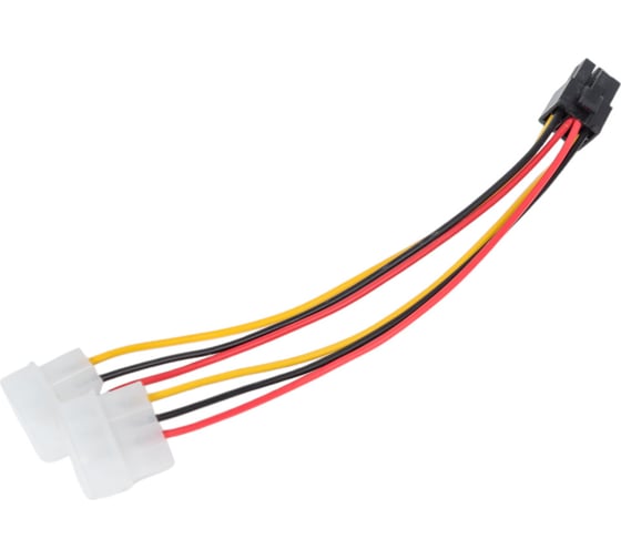 Кабель Pro Legend 6 pin to 2 molex Video power PL1414