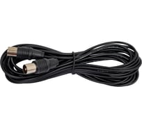 Антенный кабель Pro Legend ТВ вилка - ТВ розетка, удлинитель, 5 м. PL1104