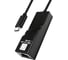 Сетевая карта USB3.1 TYPE-C, RJ45 5bites 1гигабит, 10см UA3C-45-07BK 1