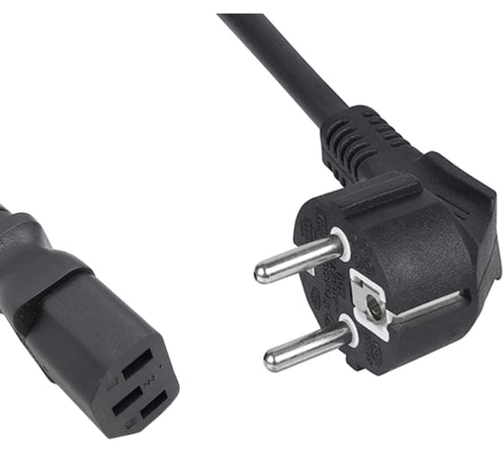 Шнур ПВС-АП Power Cube S22C13-250-10-5 черн 1,8м C13 3x1.00 10А, с заземлением, RPC-186BLXL-PRO1,8