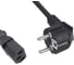 Шнур ПВС-АП Power Cube S22C13-250-10-5 черн 1,8м C13 3x1.00 10А, с заземлением, RPC-186BLXL-PRO1,8 5