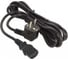 Шнур ПВС-АП Power Cube S22C13-250-10-5 черн 1,8м C13 3x1.00 10А, с заземлением, RPC-186BLXL-PRO1,8 6