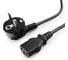 Шнур ПВС-АП Power Cube S22C13-250-10-1,8 черный 1,8м C13 3x0.75 10А с заземлением RPC-186BLPRO1.8 1