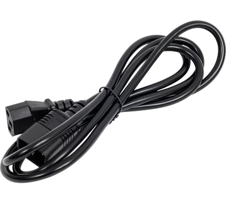 Кабель монитор-компьютер ExeGate Power EC-1 8P С13- С14 VDE-250V-3х0.75-CU 10A 1.8м 280625