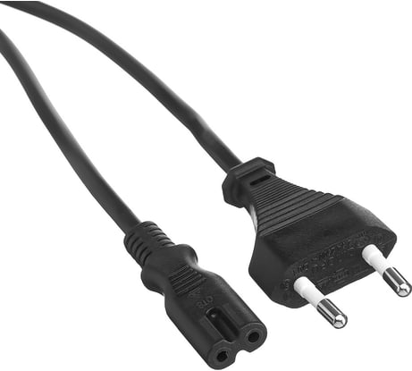 Кабель питания ноутбуков ExeGate аудио/видео Power PCN-1 5P CEE7/16-С7 VDE-250V-2х0.5-CU 1.5м 280675