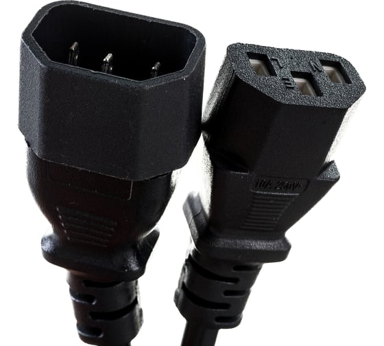 Кабель монитор-компьютер ExeGate UPS- устройство Special EC-1 8S С13- С14 3х0.5 CCA 1.8м 280987