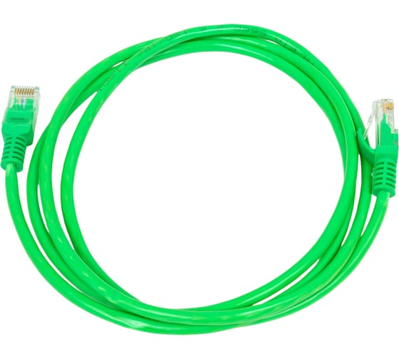 Патч-корд ExeGate UTP-RJ45-RJ45-5e-1.5M-GN UTP cat 5e 1.5м зеленый 258669