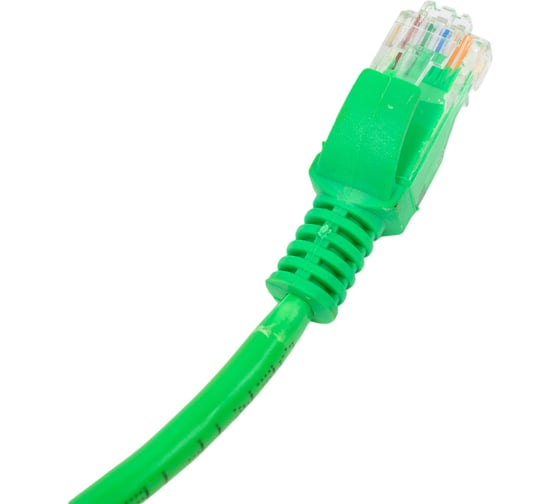 Патч-корд ExeGate UTP-RJ45-RJ45-5e-1.5M-GN UTP cat 5e 1.5м зеленый 258669