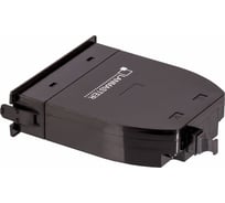 Кассета MPO LANMASTER OM3, 12xLC, тип B, низкие потери, черная LAN-MCSB-1M-12LC/OM3