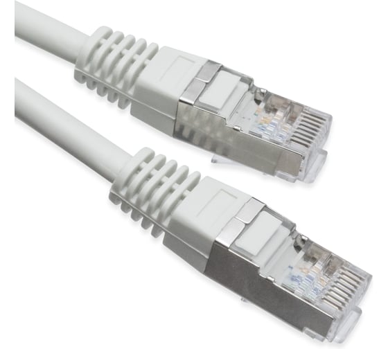 Патч-корд, для подключения интернета Vell FTP, RJ-45, 3 м/20 шт, 1397621 1