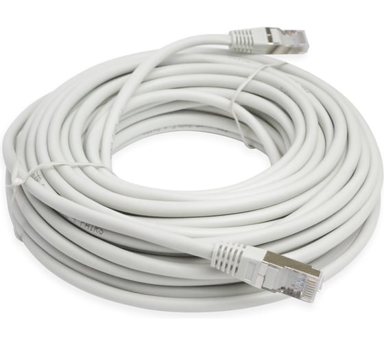 Патч-корд, для подключения интернета Vell FTP, RJ-45, 15 м/5 шт, 1397608 1