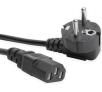 Кабель питания Vell, сетевой провод IEC C13 для компьютера, 1 м, 5 шт в упаковке 1397594