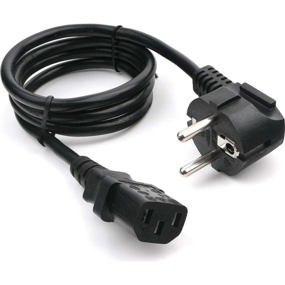 Кабель питания Cablexpert Schuko- C13, 3x1кв.мм, черный, с заземлением ...