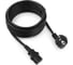 Кабель питания Cablexpert (Schuko- C13, 3x1кв.мм, черный, с заземлением, пакет, 1м) PC-186-1-1M 4