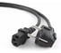 Кабель питания Cablexpert (Schuko- C13, 3x1кв.мм, черный, с заземлением, пакет, 1м) PC-186-1-1M 5