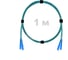 Патч-корд оптический ENGINOVA SC/UPC-SC/UPC MM (OM3) 3mm duplex LSZH, 1 м ENG-PC-DX-2SCU-OM3-1m-LSZH-AQ 1
