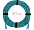 Патч-корд оптический ENGINOVA SC/UPC-SC/UPC MM (OM3) 3mm duplex LSZH, 80 м ENG-PC-DX-2SCU-OM3-80m-LSZH-AQ 1