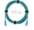 Патч-корд оптический ENGINOVA SC/UPC-SC/UPC MM (OM3) 3mm duplex LSZH, 15 м ENG-PC-DX-2SCU-OM3-15m-LSZH-AQ 1