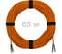 Патч-корд оптический ENGINOVA ST/PC-ST/PC MM (OM2) 3mm duplex LSZH, 65 м ENG-PC-DX-2ST-OM2-65m-LSZH-OR 1
