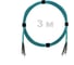 Патч-корд оптический ENGINOVA ST/PC-ST/PC MM (OM3) 2mm duplex LSZH, 3 м ENG-PC2.0-DX-2ST-OM3-3m-LSZH-AQ 1