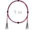 Патч-корд оптический ENGINOVA ST/PC-ST/PC MM (OM4) 2mm duplex LSZH, 1 м ENG-PC2.0-DX-2ST-OM4-1m-LSZH-MG 1