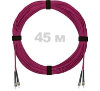 Патч-корд оптический ENGINOVA ST/PC-ST/PC MM (OM4) 2mm duplex LSZH, 45 м ENG-PC2.0-DX-2ST-OM4-45m-LSZH-MG