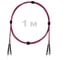 Патч-корд оптический ENGINOVA ST/PC-ST/PC MM (OM4) 3mm duplex LSZH, 1 м ENG-PC-DX-2ST-OM4-1m-LSZH-MG 1