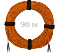 Патч-корд оптический ENGINOVA FC/UPC-FC/UPC MM (OM2) 3mm duplex LSZH, 90 м ENG-PC-DX-2FCU-OM2-90m-LSZH-OR