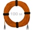 Патч-корд оптический ENGINOVA FC/UPC-FC/UPC MM (OM2) 2mm duplex LSZH, 100 м ENG-PC2.0-DX-2FCU-OM2-100m-LSZH-OR 1