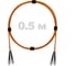 Патч-корд оптический ENGINOVA FC/UPC-FC/UPC MM (OM2) 2mm duplex LSZH, 0.5 м ENG-PC2.0-DX-2FCU-OM2-0.5m-LSZH-OR 1
