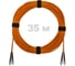 Патч-корд оптический ENGINOVA FC/UPC-FC/UPC MM (OM2) 2mm duplex LSZH, 35 м ENG-PC2.0-DX-2FCU-OM2-35m-LSZH-OR 1