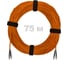 Патч-корд оптический ENGINOVA FC/UPC-FC/UPC MM (OM2) 2mm duplex LSZH, 75 м ENG-PC2.0-DX-2FCU-OM2-75m-LSZH-OR 1