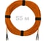 Патч-корд оптический ENGINOVA FC/UPC-FC/UPC MM (OM2) 3mm duplex LSZH, 55 м ENG-PC-DX-2FCU-OM2-55m-LSZH-OR 1