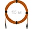 Патч-корд оптический ENGINOVA FC/UPC-FC/UPC MM (OM2) 3mm duplex LSZH, 15 м ENG-PC-DX-2FCU-OM2-15m-LSZH-OR 1