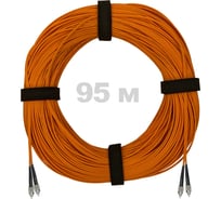 Патч-корд оптический ENGINOVA FC/UPC-FC/UPC MM (OM2) 2mm duplex LSZH, 95 м ENG-PC2.0-DX-2FCU-OM2-95m-LSZH-OR