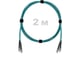Патч-корд оптический ENGINOVA FC/UPC-FC/UPC MM (OM3) 3mm duplex LSZH, 2 м ENG-PC-DX-2FCU-OM3-2m-LSZH-AQ 1