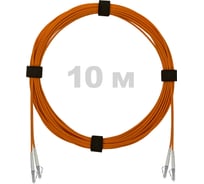 Патч-корд оптический ENGINOVA LC/UPC-LC/UPC MM (OM2) 2mm duplex LSZH, 10 м ENG-PC2.0-DX-2LCU-OM2-10m-LSZH-OR