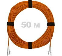 Патч-корд оптический ENGINOVA LC/UPC-LC/UPC MM (OM2) 2mm duplex LSZH, 50 м ENG-PC2.0-DX-2LCU-OM2-50m-LSZH-OR