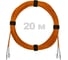 Патч-корд оптический ENGINOVA LC/UPC-LC/UPC MM (OM2) 3mm duplex LSZH, 20 м ENG-PC-DX-2LCU-OM2-20m-LSZH-OR 1