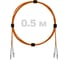 Патч-корд оптический ENGINOVA LC/UPC-LC/UPC MM (OM2) 3mm duplex LSZH, 0.5 м ENG-PC-DX-2LCU-OM2-0.5m-LSZH-OR 1