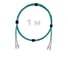 Патч-корд оптический ENGINOVA LC/UPC-LC/UPC MM (OM3) 2mm duplex LSZH, 1 м ENG-PC2.0-DX-2LCU-OM3-1m-LSZH-AQ 1