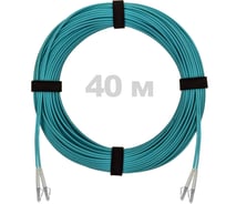Патч-корд оптический ENGINOVA LC/UPC-LC/UPC MM (OM3) 3mm duplex LSZH, 40 м ENG-PC-DX-2LCU-OM3-40m-LSZH-AQ