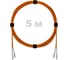 Патч-корд оптический ENGINOVA LC/UPC-LC/UPC MM (OM2) 3mm duplex LSZH, 5 м ENG-PC-DX-2LCU-OM2-5m-LSZH-OR 1